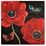'Petals and Wings II' Canvas Art by Daphne Brissonnet