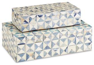 Sky Blue Box, 2-Piece Set