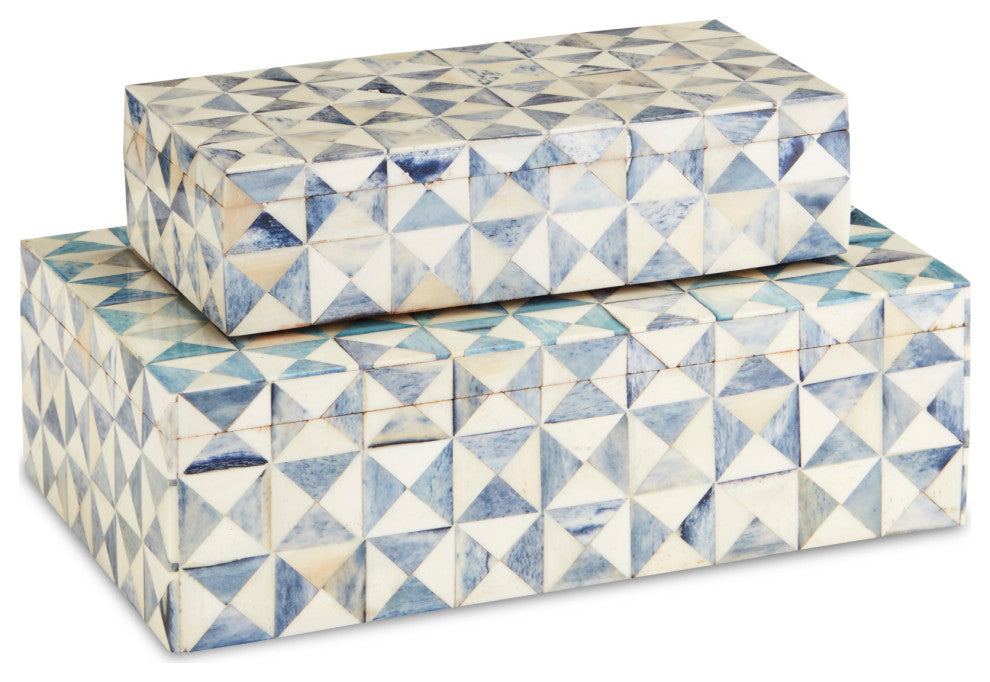 Sky Blue Box, 2-Piece Set