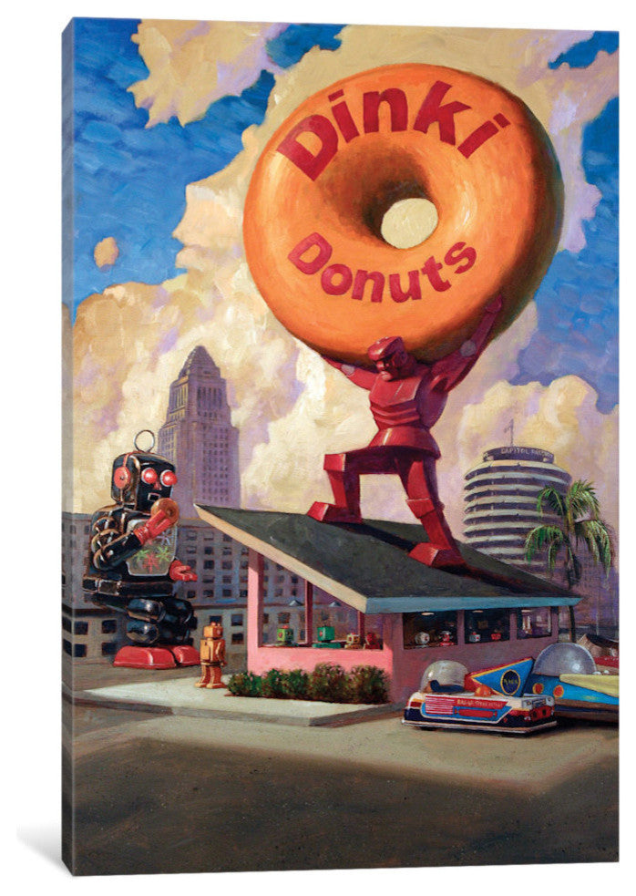 "Robo Atlas" by Eric Joyner, 18x12x1.5