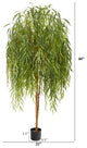 7' Willow Artificial Tree