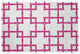 Bamboo Spring Chenille Rug, Orchid, 2'x3'