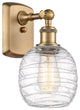 Innovations 516-1W-BB-G1013-LED 1-Light Sconce, Brushed Brass