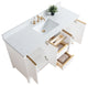 Vanity Art Bathroom Vanity With Sink, White, 60" Single