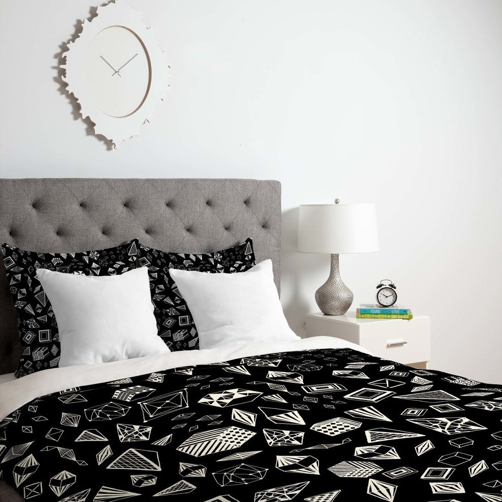 Deny Designs Iveta Abolina Chalk Crystals Duvet Cover - Lightweight