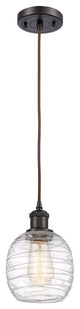 Innovations 516-1P-OB-G1013-LED 1-Light Mini Pendant Oil Rubbed Bronze