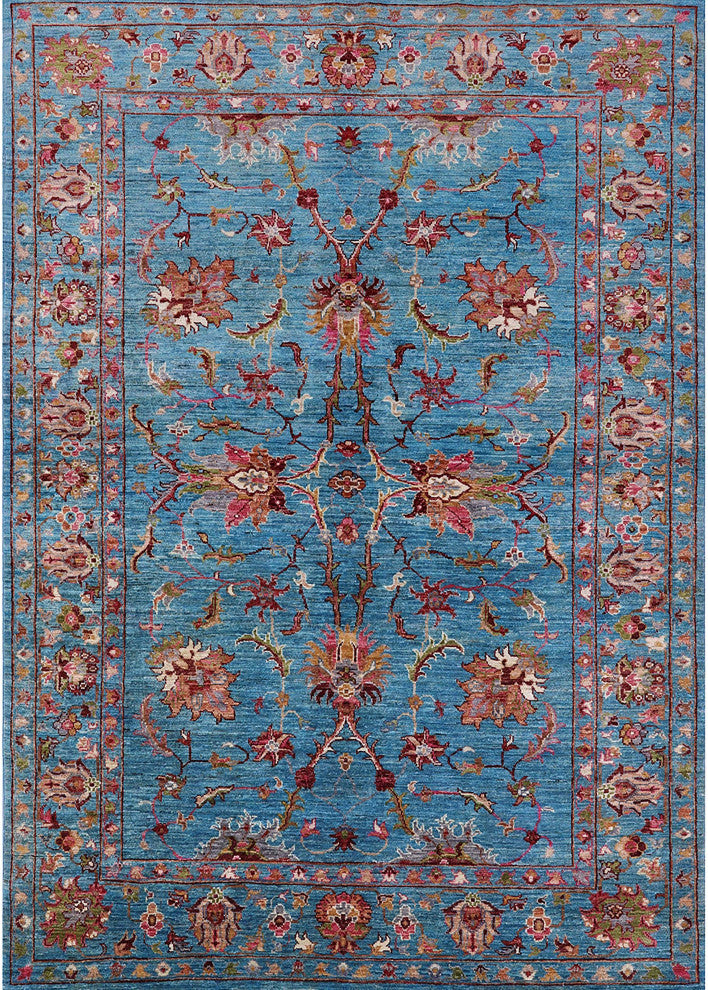 Ahgly Company Indoor Rectangle Mid-Century Modern Area Rugs, 7' x 10'