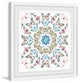 "Kaleidoscope Butterflies" Framed Painting Print, 24"x24"