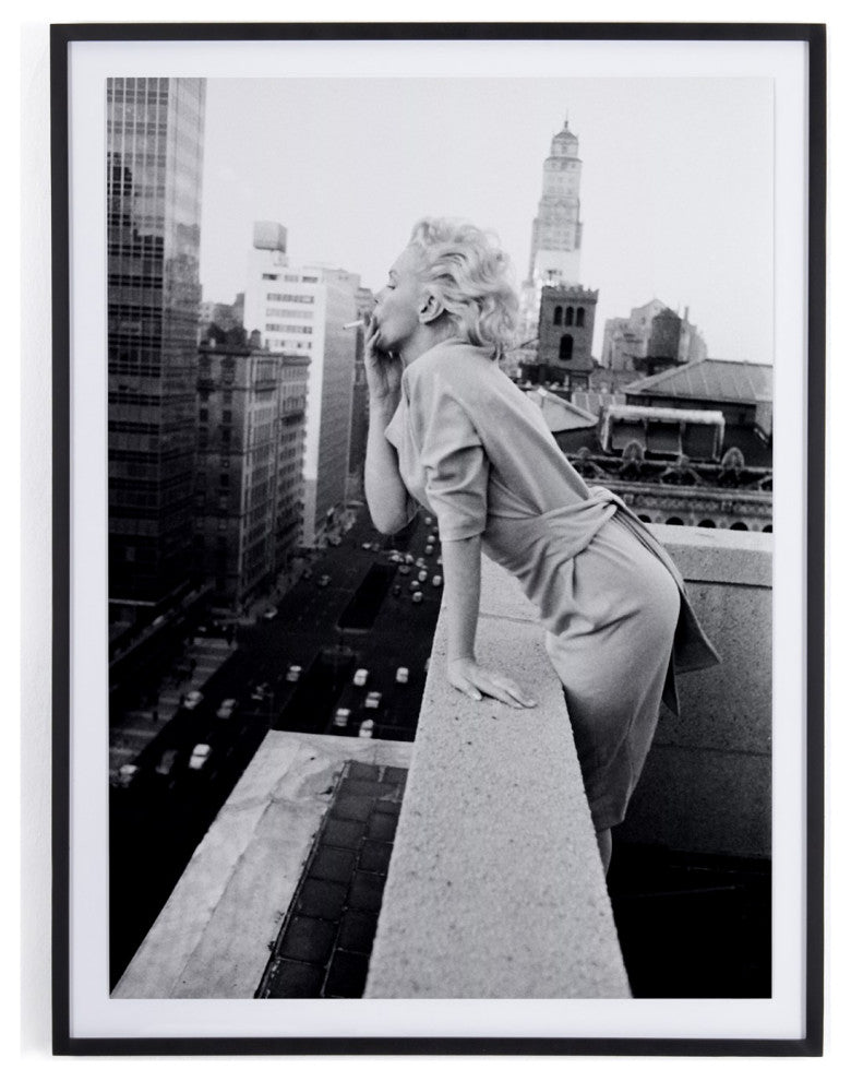 Marilyn On The Roof Ii By Getty Images