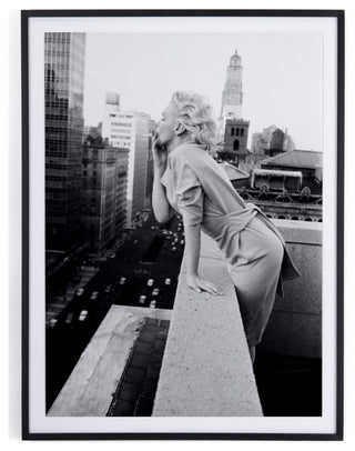 Marilyn On The Roof Ii By Getty Images