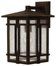 Hinkley Tucker Medium Wall Mount Lantern, Oil Rubbed Bronze