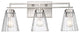 Z-LITE 3-Light Vanity, Brushed Nickel