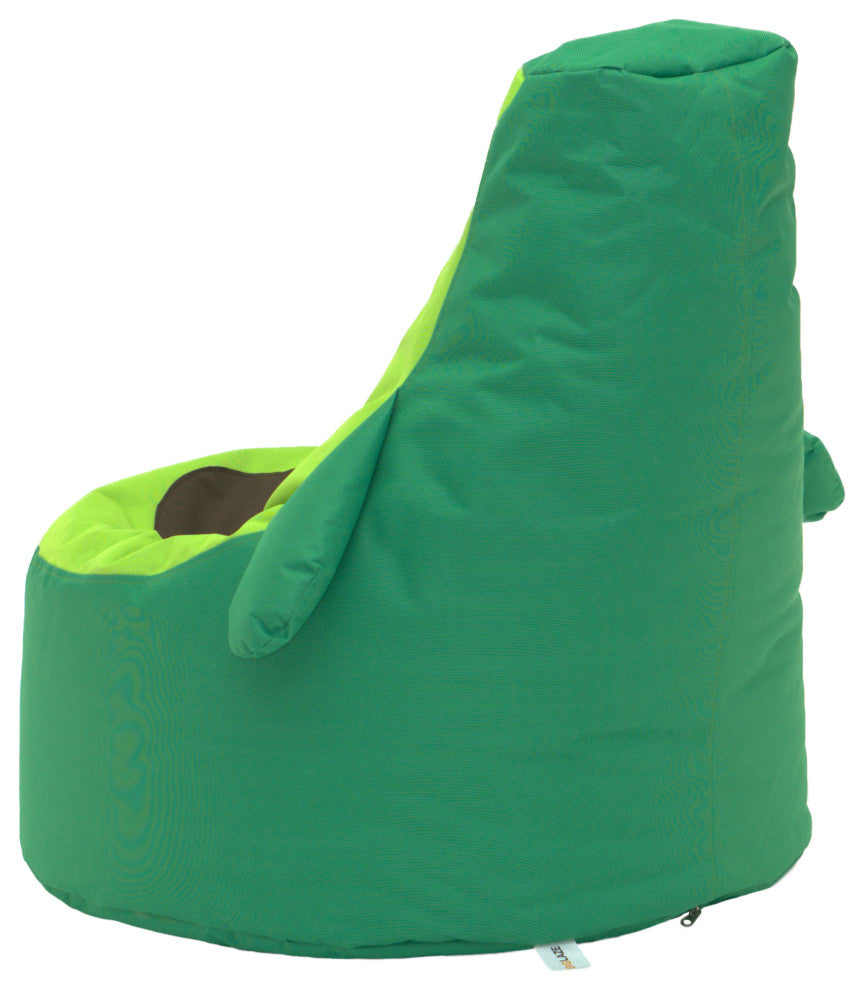 Kids Bean Bag Chair, Avocado