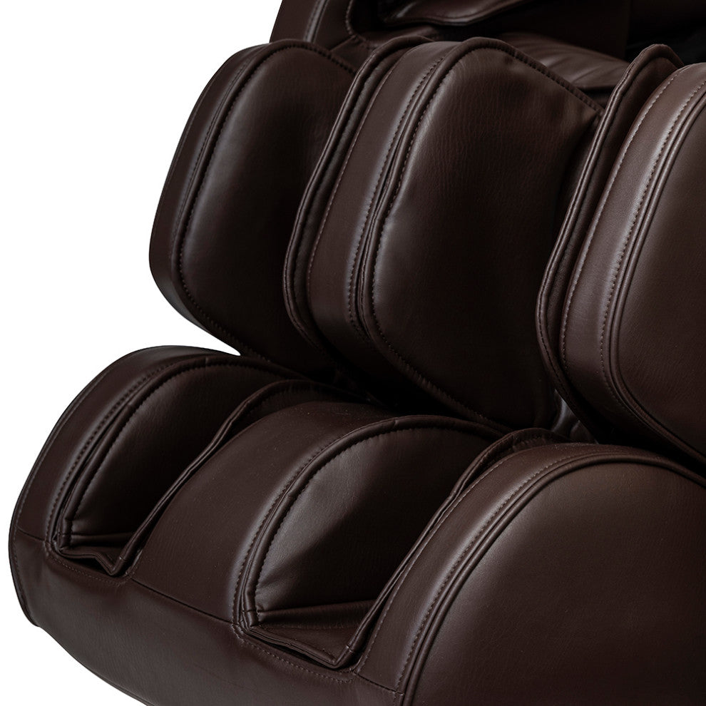 Jin 2.0 - Deluxe Heated SL Track Zero Wall Massage Chair, Espresso
