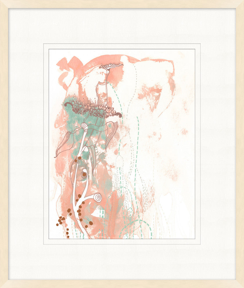 Abstract Flowers 1, Giclee Reproduction Artwork