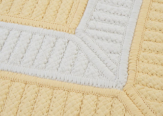 Rope Walk CB90 Yellow Indoor/Outdoor Area Rug, Rectangular 12'x15'