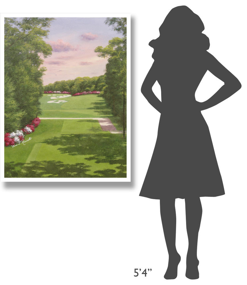 "4th Hole Bethpage Black" Digital Paper Print by Diane Romanello, 32"x42"