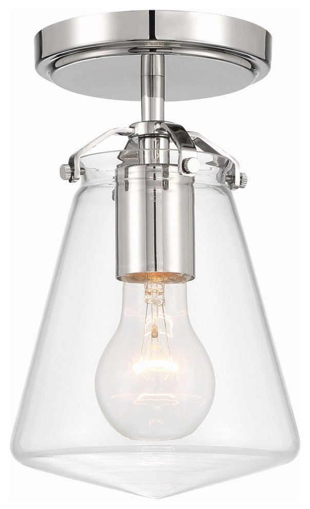 Crystorama Lighting Group VSS-7002_CEILING Voss 6"W Semi-Flush - Polished