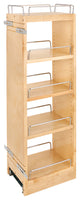 Wood Wall Cabinet Pull Out Organizer for 36" H Cabinets With BB Soft Close, 8"