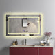 CHLOE Lighting LUMINOSITY Rectangular TouchScreen LED Mirror