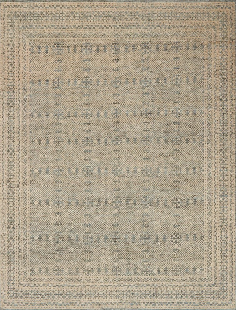Origin Rug, Blue/Natural, 2'0"x3'0"