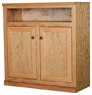 39" Simply Oak Collection Entertainment Console, Persimmon Oak
