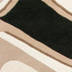 KAS Eternity 1071 Black/Beige Waves Area Rug, Runner