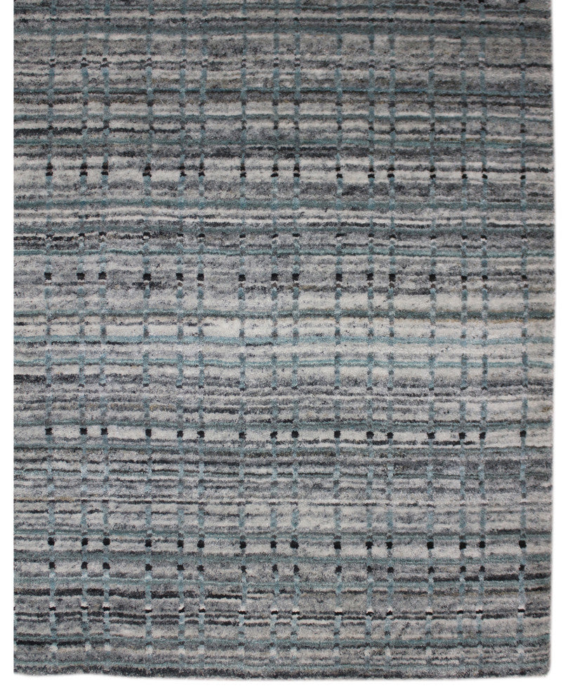 Paradise Area Rug, Grayish Blue, 3' x 5', Geometric