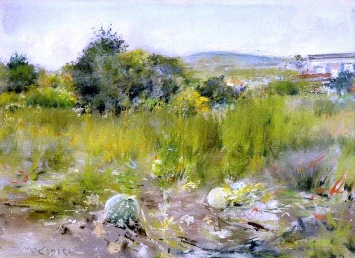 William Merritt Chase In the Garden Wall Decal