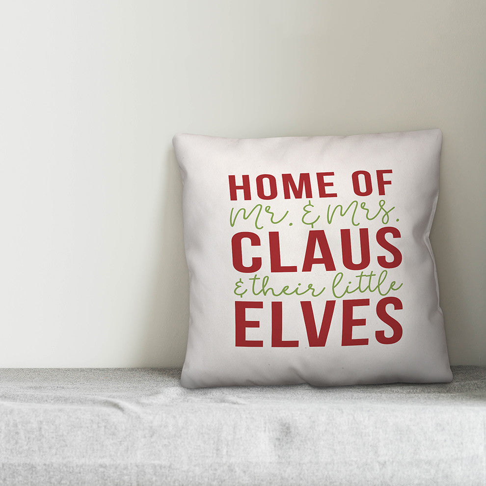 Christmas Tree Pattern 20"x20" Throw Pillow Cover