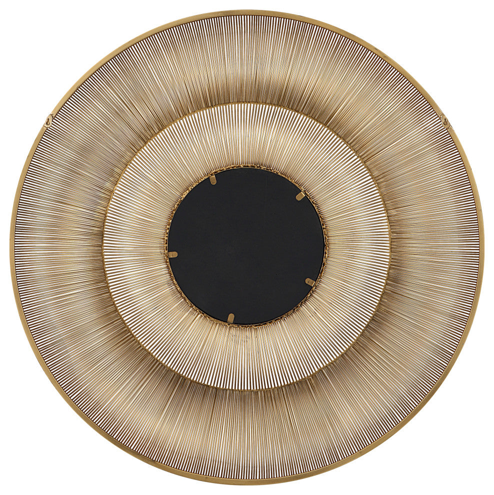 Uttermost Bauble Round Gold Mirror