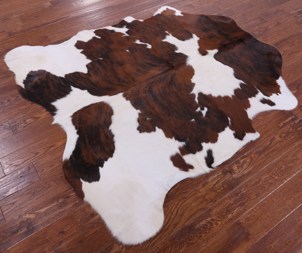 Natural Cowhide Rug 6' 5" X 6' 0" C1785