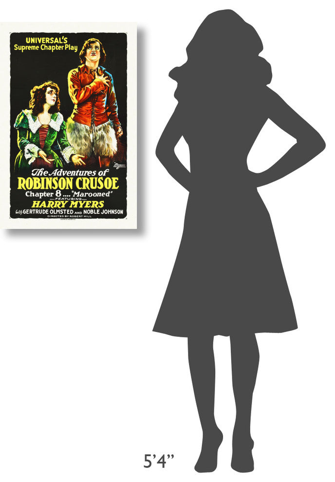 "Robinson Crusoe, 1922" Canvas by Hollywood Photo Archive, 20x30"