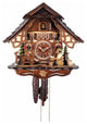 River City Clocks 26-11 Chalet Style One Day Cuckoo Clock With Beer Drinker
