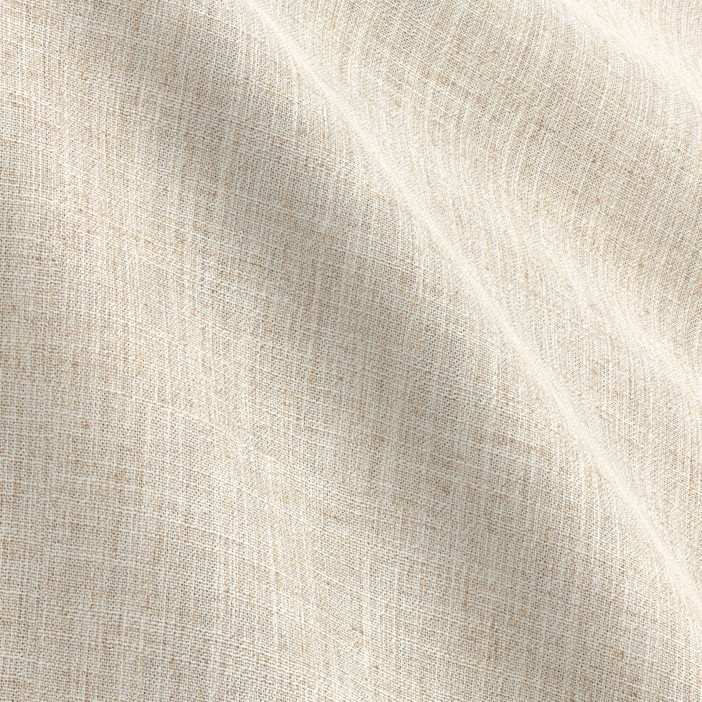 Camelback Wingback Headboard, Linen Talc, Twin
