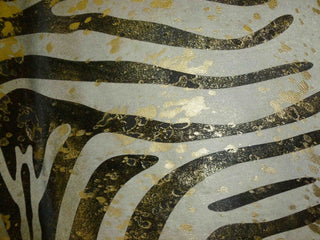 Gold Splashed Zebra