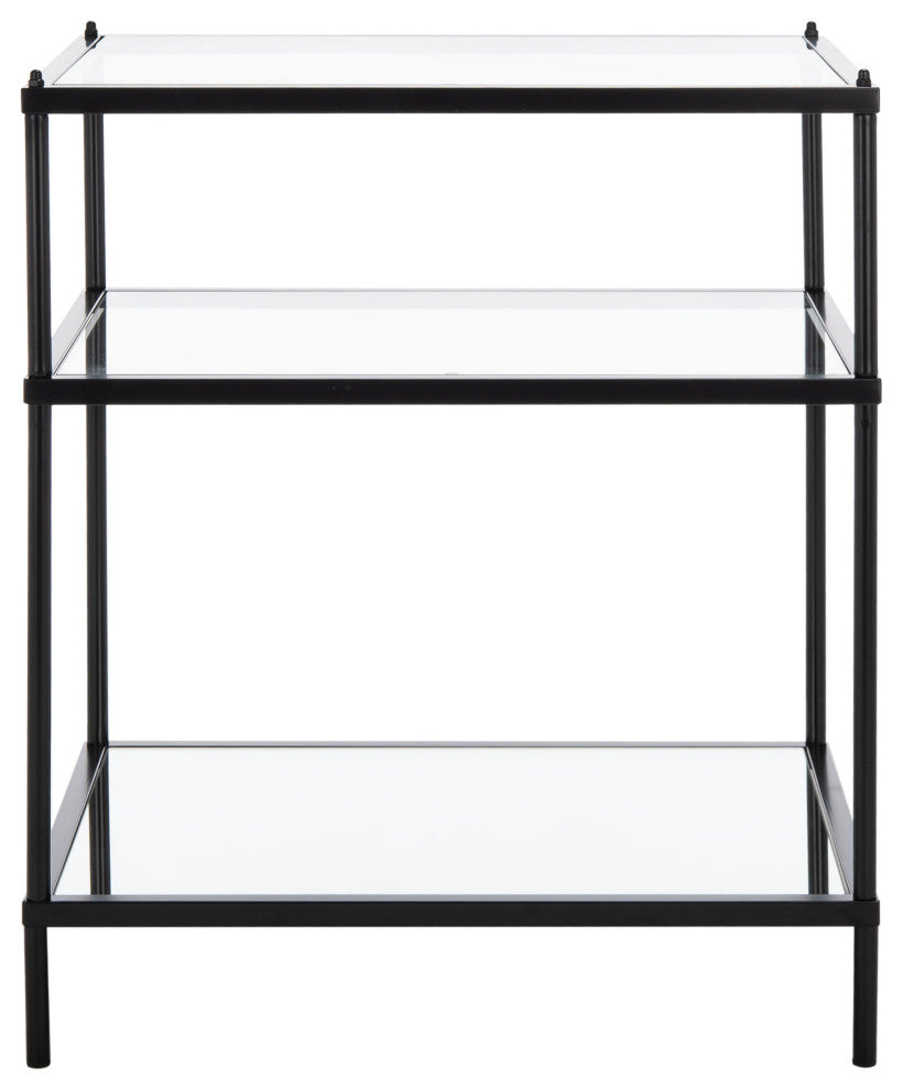 Safavieh Noelia 3 Tier Accent Table, Black
