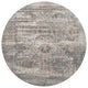 Ahgly Company Indoor Round Mid-Century Modern Area Rugs, 7' Round