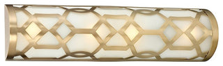 Crystorama 2264AGLED LED Bathroom Vanity Jennings Aged Brass