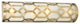 Crystorama 2264AGLED LED Bathroom Vanity Jennings Aged Brass