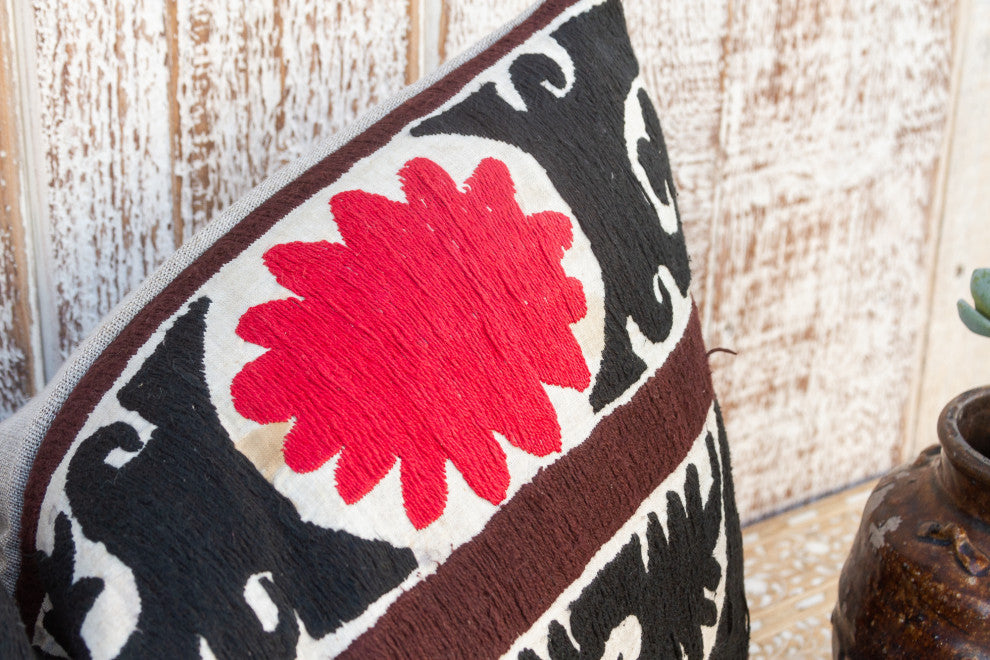 Zeb Gul Suzani Lumbar Pillow