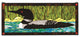 Meyda Lighting 14625 40"W X 17"H Loon Stained Glass Window