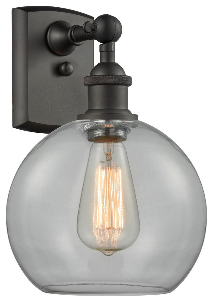 INNOVATIONS LIGHTING 516-1W-OB-G122-LED Athens 1 Light Sconce