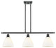 Innovations 516-3I-BK-GBD-751 3 Light Island Light, Matte Black
