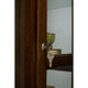 Sliding Door 5 Shelf Curio Cabinet in Deep Brown by Pulaski Furniture