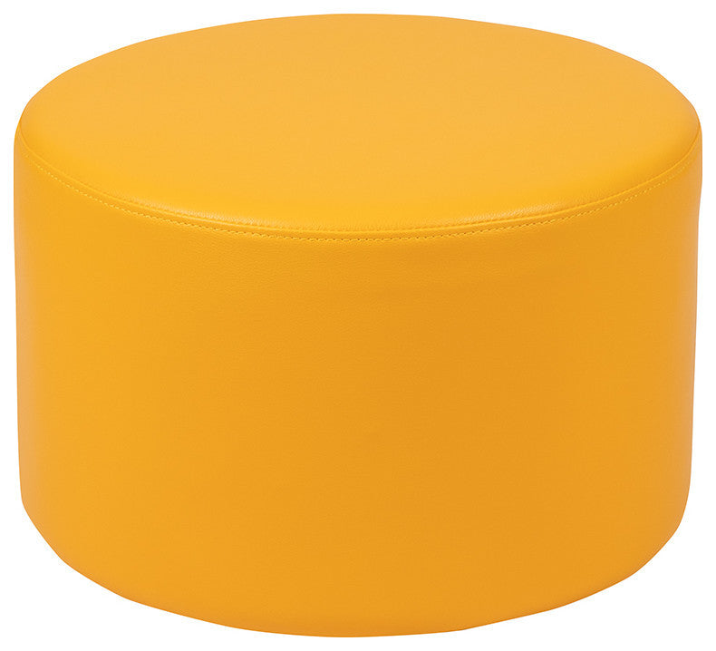 Soft Seating Collaborative Circle, 12" Seat Height , Yellow Color