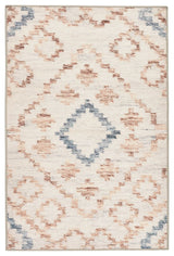 Kit Kemp x Dash & Albert Jelly Roll Sky Machine Washable Rug, Blue, 8' x 10'
