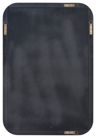 Rectangle Audrey Mirror, White Washed Wood