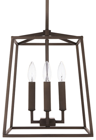 Capital Lighting 537641 Thea 4 Light 12"W Taper Candle Pendant - Oil Rubbed