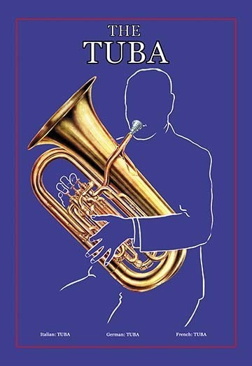 The Tuba- Canvas Poster 20" x 30"